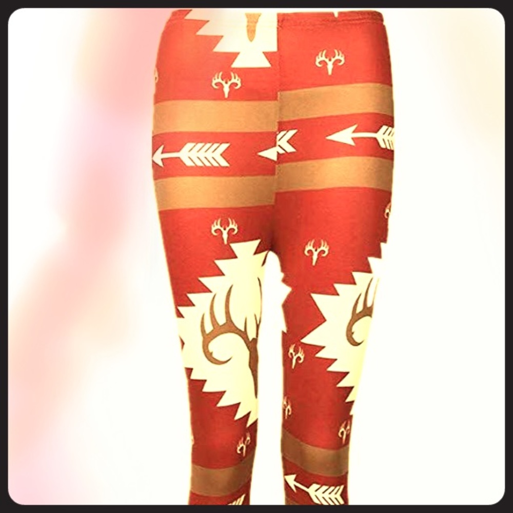 Winter Reindeer Leggings
